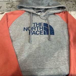 The North Face Heather Gray Hoodie